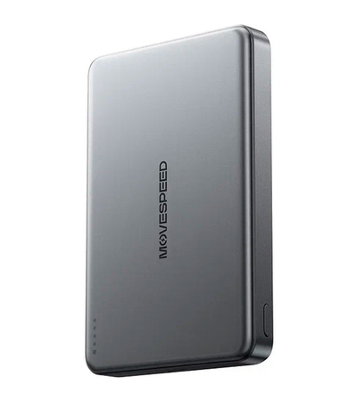 Внешний аккумулятор Movespeed MSP08 10000mAh Серый, Цвет: Серый, изображение 3 - GOODMi