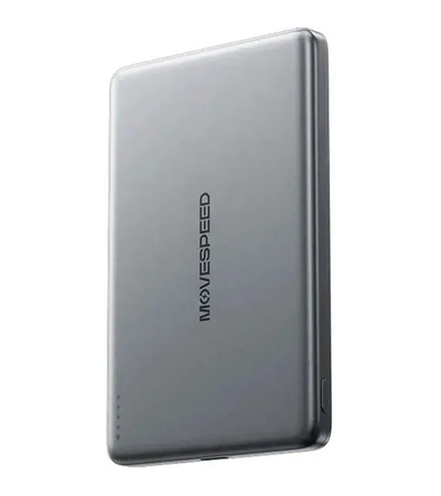 Внешний аккумулятор Movespeed MSP07 5000mAh Серый, Цвет: Серый, изображение 2 - GOODMi