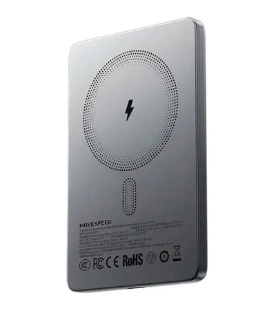 Внешний аккумулятор Movespeed MSP07 5000mAh Серый, Цвет: Серый, изображение 3 - GOODMi