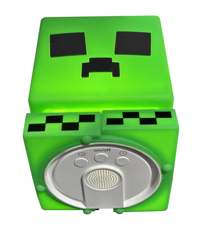 Ночник Minecraft Creeper Зеленый, изображение 4 - GOODMi