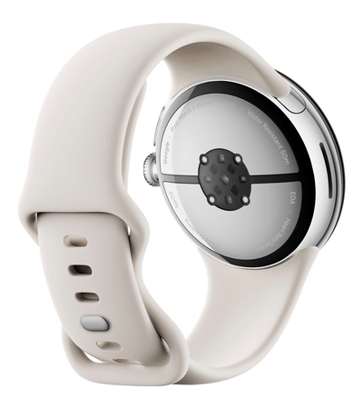 Часы Pixel Watch 3 45mm WiFi Polished Silver Case/Porcelain Active, изображение 4 - GOODMi