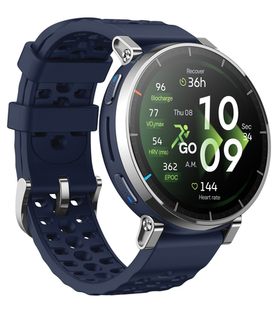 Умные часы Amazfit Active 3 Premium Синие, Цвет, заявленный производителем: Atlas Blue, изображение 3 - GOODMi