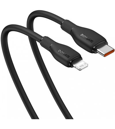 Кабель Baseus Pudding Type-C to Lightning 20W 2м Черный, изображение 3 - GOODMi