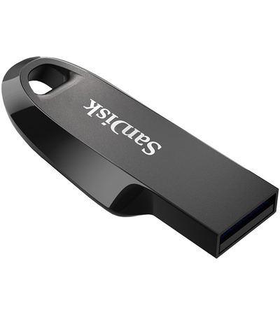 USB флешка SanDisk CZ550 Ultra Curve 512GB Черная, изображение 3 - GOODMi