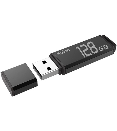 USB флешка Netac 128GB Black, изображение 5 - GOODMi