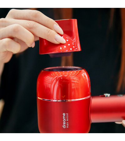 Фен Dreame Hair Artist Temperature Control Hairdryer (AHD5-RE0) Красный, Цвет: Красный, изображение 8 - GOODMi