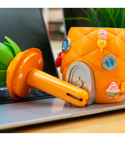 Увлажнитель воздуха Nickelodeon SpongeBob Pineapple Оранжевый, изображение 5 - GOODMi