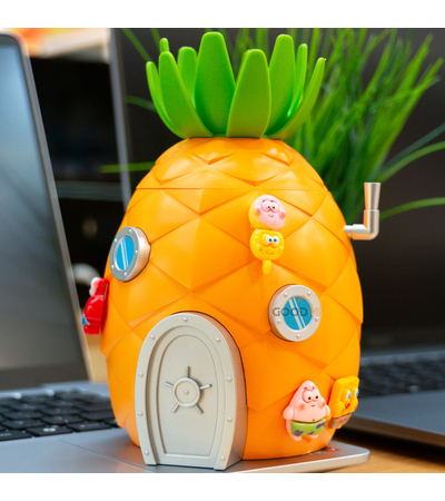 Увлажнитель воздуха Nickelodeon SpongeBob Pineapple Оранжевый, изображение 3 - GOODMi