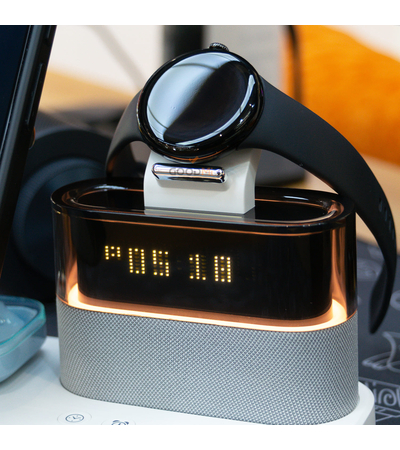 Беспроводное зарядное устройство C09Pro Qi2 3в1 Белое, Цвет: Белый, изображение 7 - GOODMi