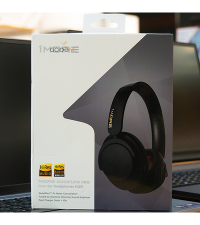 Беспроводные наушники 1MORE Sonoflow Pro HQ51 Черные, Основной цвет наушников: Черные, изображение 9 - GOODMi