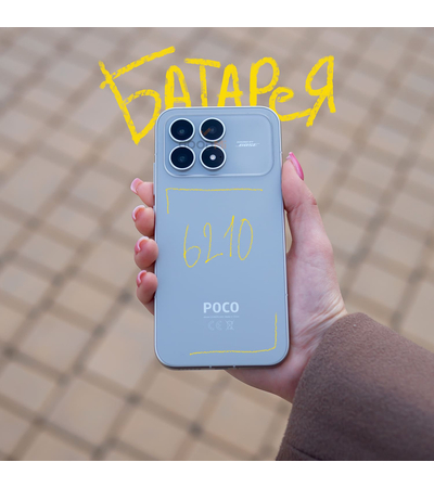 Смартфон POCO F8 Pro 12/512Gb Серебристый, Цвет: Silver / Серебристый, Оперативная память: 12 Гб, Встроенная память: 512 Гб, изображение 14 - GOODMi