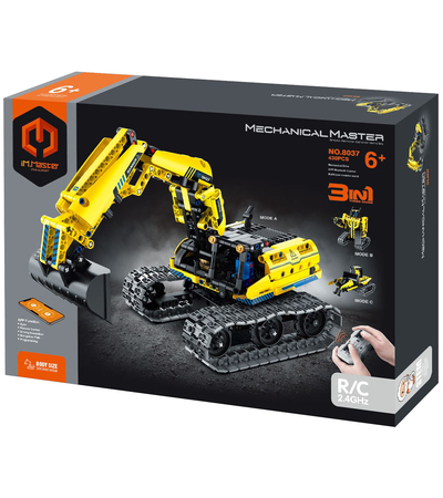 Конструктор IM.Master Control Excavator and Robot 3-in-1 (8037), изображение 10 - GOODMi