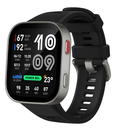 Смарт-часы Amazfit BIP Max Серебристые, Цвет, заявленный производителем: Silver, изображение 2 - GOODMi