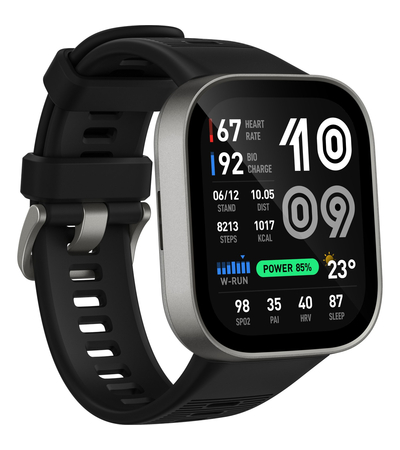 Смарт-часы Amazfit BIP Max Серебристые, Цвет, заявленный производителем: Silver, изображение 3 - GOODMi