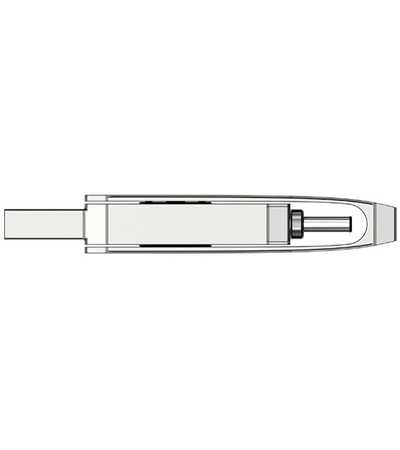 USB флешка Netac U782C 128Gb Серебристая, Объем: 128 ГБ, изображение 5 - GOODMi
