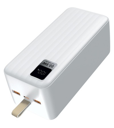 Внешний аккумулятор Perfeo Waterfall 50000mAh Белый, Цвет: Белый, изображение 3 - GOODMi