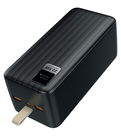 Внешний аккумулятор Perfeo Waterfall 50000mAh Черный, Цвет: Черный, изображение 3 - GOODMi