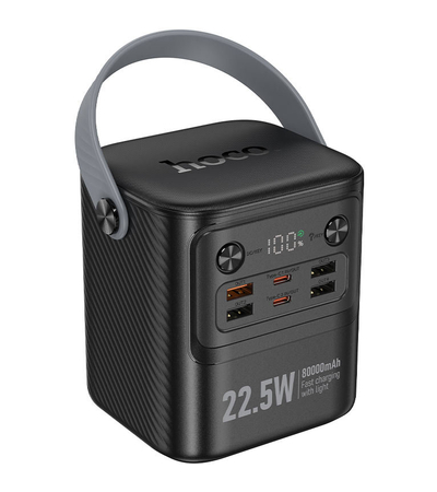 Внешний аккумулятор Hoco J152 80000mAh Черный, изображение 4 - GOODMi