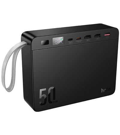 Внешний аккумулятор HOCO J166 50000mAh Black, изображение 2 - GOODMi