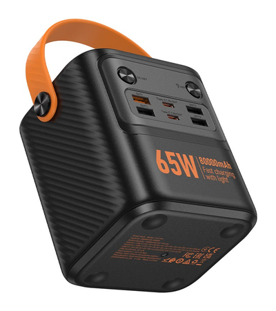 Внешний аккумулятор Hoco J152 PRO 80000mAh Black, изображение 5 - GOODMi