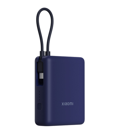 Внешний аккумулятор Xiaomi 33W Power Bank With Cable USB-C 10000mAh (PB1033MI) Blue, Цвет: Синий, изображение 2 - GOODMi