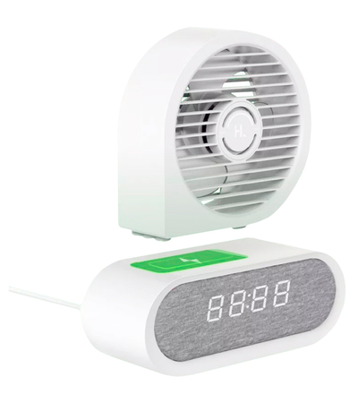 Настольный вентилятор Happy Life HL009 White, изображение 2 - GOODMi