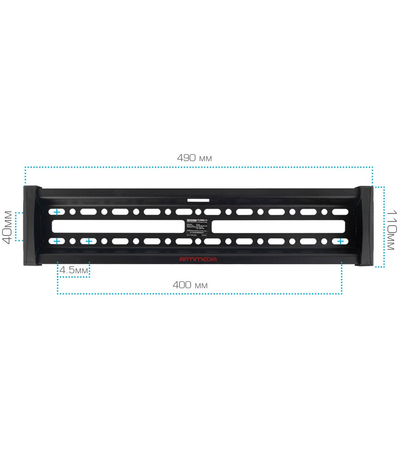 Кронштейн для телевизора наклонный Arm Media Plasma-14 26-65", изображение 5 - GOODMi