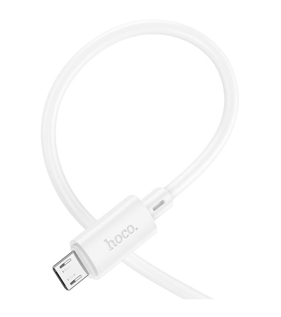 Кабель HOCO X88 USB A/Micro 2m White, изображение 2 - GOODMi