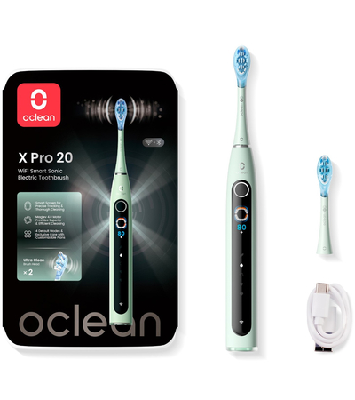 Электрощетка Oclean X Pro 20 Зеленый, Цвет: Зеленый, изображение 7 - GOODMi