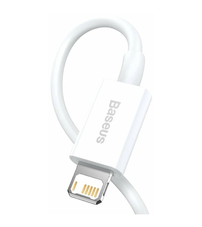 Кабель Baseus Superior Series USB Type-A/Lightning 1.5m White (CALYS-B02), изображение 2 - GOODMi