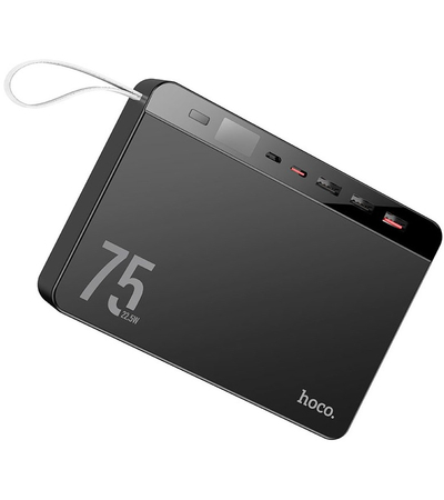 Внешний аккумулятор HOCO J94 75000mAh (22.5W) Black, изображение 2 - GOODMi