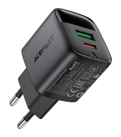 Сетевое зарядное устройство ACEFAST A114 PD 25W Black, изображение 3 - GOODMi