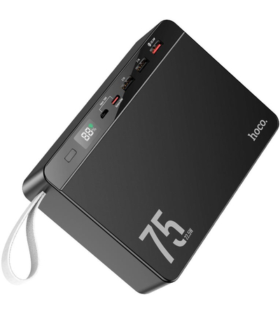 Внешний аккумулятор HOCO J94 75000mAh (22.5W) Black, изображение 3 - GOODMi