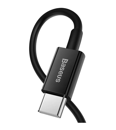 Кабель Baseus Superior Series Type-C/Lightning 20W 2m Black (CATLYS-C02), изображение 3 - GOODMi