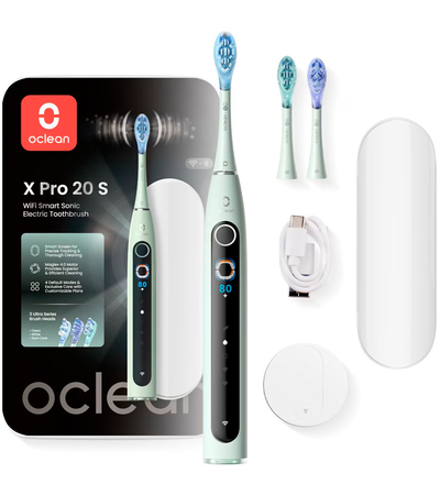 Электрощетка Oclean X Pro 20 Set Зеленый, изображение 8 - GOODMi
