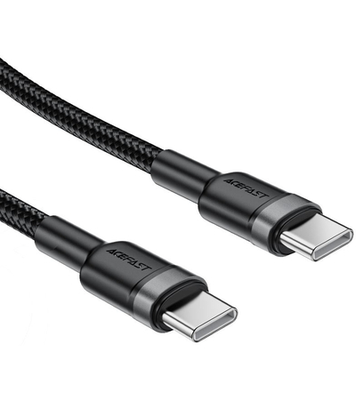 Кабель ACEFAST C22-03 Type-C to Type-C 1.2m Вlack, изображение 4 - GOODMi