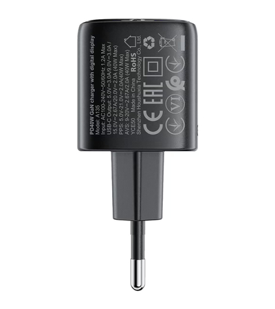 Сетевое зарядное устройство ACEFAST A135 40W Black, изображение 7 - GOODMi