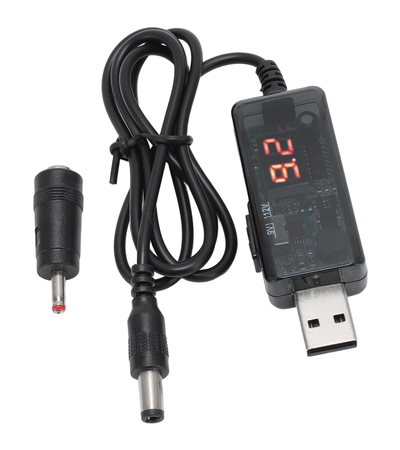 Кабель питания для роутера 12V/9V USB-A - DC 5.5/3.5, изображение 8 - GOODMi