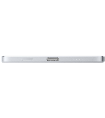 Внешний аккумулятор Xiaomi UltraThin Magnetic 5000mAh Silver (15W), изображение 5 - GOODMi