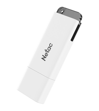 USB флешка Netac U185N 16Gb White, изображение 4 - GOODMi