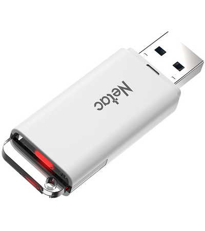 USB флешка Netac U185N 16Gb White, изображение 5 - GOODMi