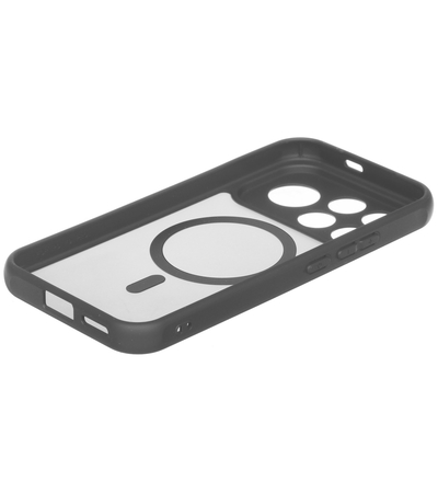 Чехол для POCO F9 Pro Matte Hybrid Case Magnetic Black, изображение 3 - GOODMi