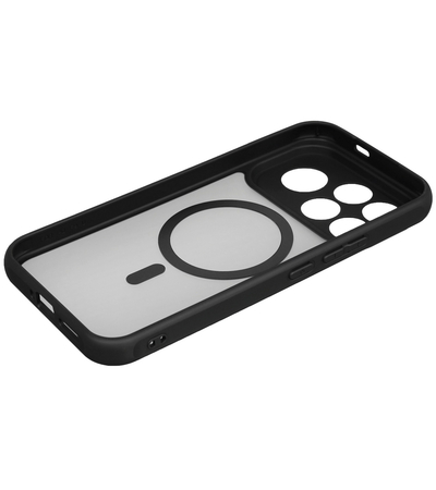 Чехол для POCO F9 Ultra Matte Hybrid Case Magnetic Black, изображение 3 - GOODMi