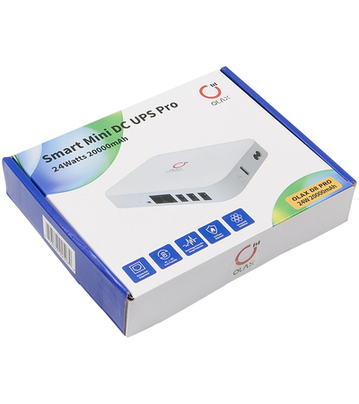 Мини ИБП Olax D8 Pro для роутера 20000mAh (Smart PoE 15/24V), изображение 8 - GOODMi