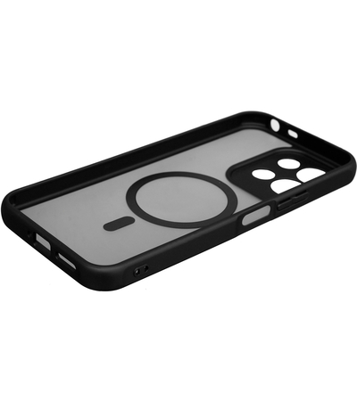Чехол для Redmi 17 Matte Hybrid Case Magnetic Black, изображение 3 - GOODMi
