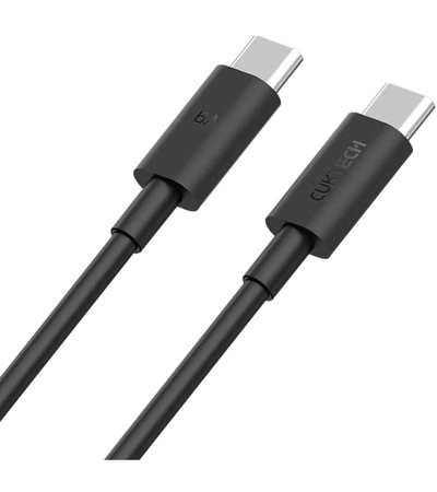 Кабель Cuktech CTC615N Type-C to Type-C 240W 1.5m Black, изображение 3 - GOODMi