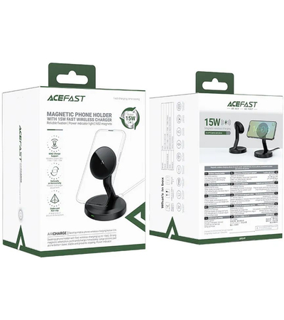 Беспроводное зарядное устройство Acefast E26 15W Black, изображение 7 - GOODMi