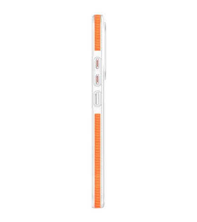 Чехол для Xiaomi 17T Pro Gorilla Guard Magnetic White/Orange, изображение 3 - GOODMi