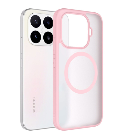 Чехол для Xiaomi 17T Gorilla Guard Magnetic Pink, изображение 2 - GOODMi