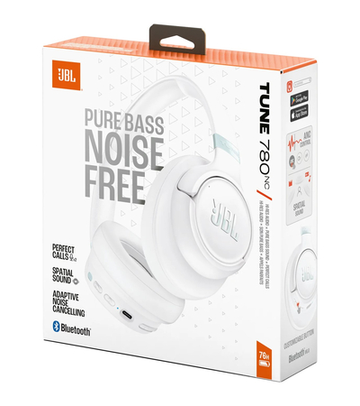 Беспроводные наушники JBL Tune 780NC White, Основной цвет наушников: Белые, изображение 11 - GOODMi